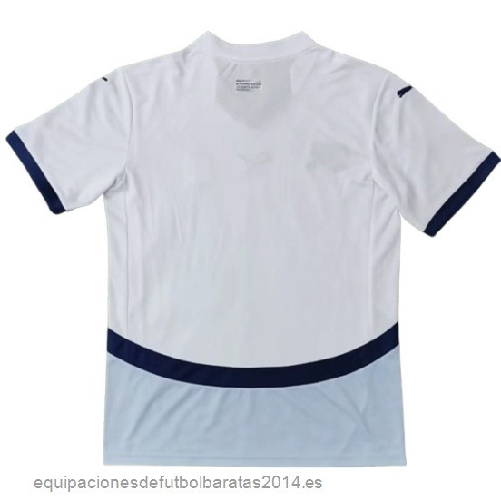 Nuevo Tailandia 2ª Camiseta Suiza 2024 Blanco Baratas